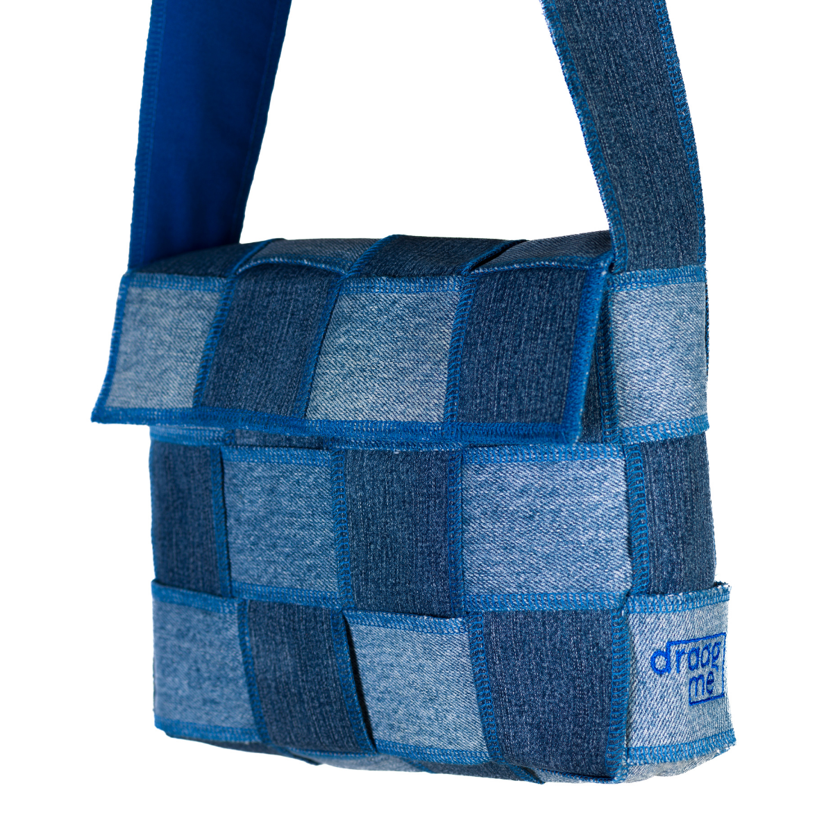 Handtas - BLAUW - Groot 1