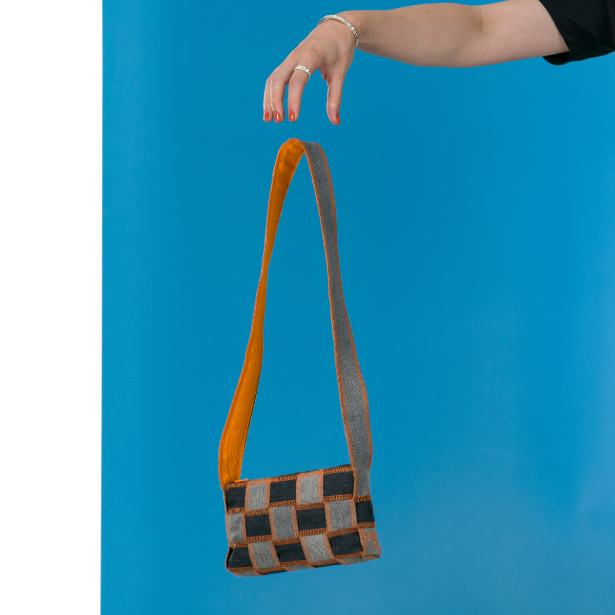 Handtas - ORANJE - Klein 1