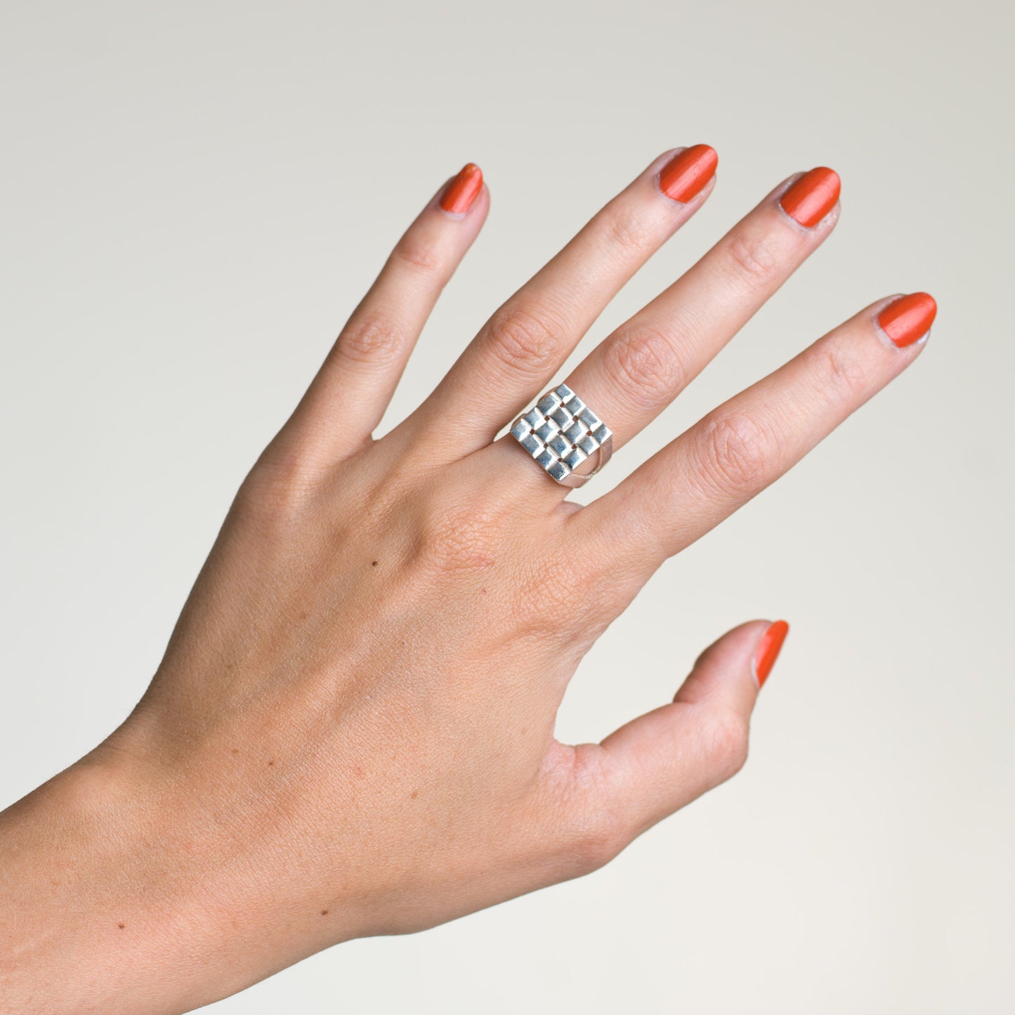 Juweel - Ring - Groot vierkant