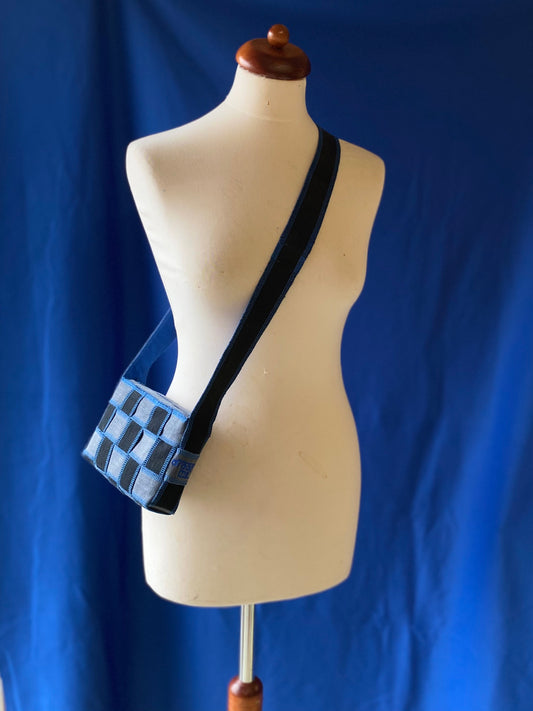 Handtas - BLAUW - Klein 2