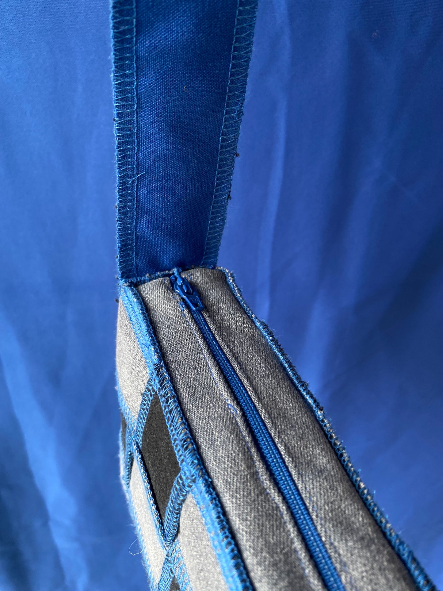 Handtas - BLAUW - Klein 2