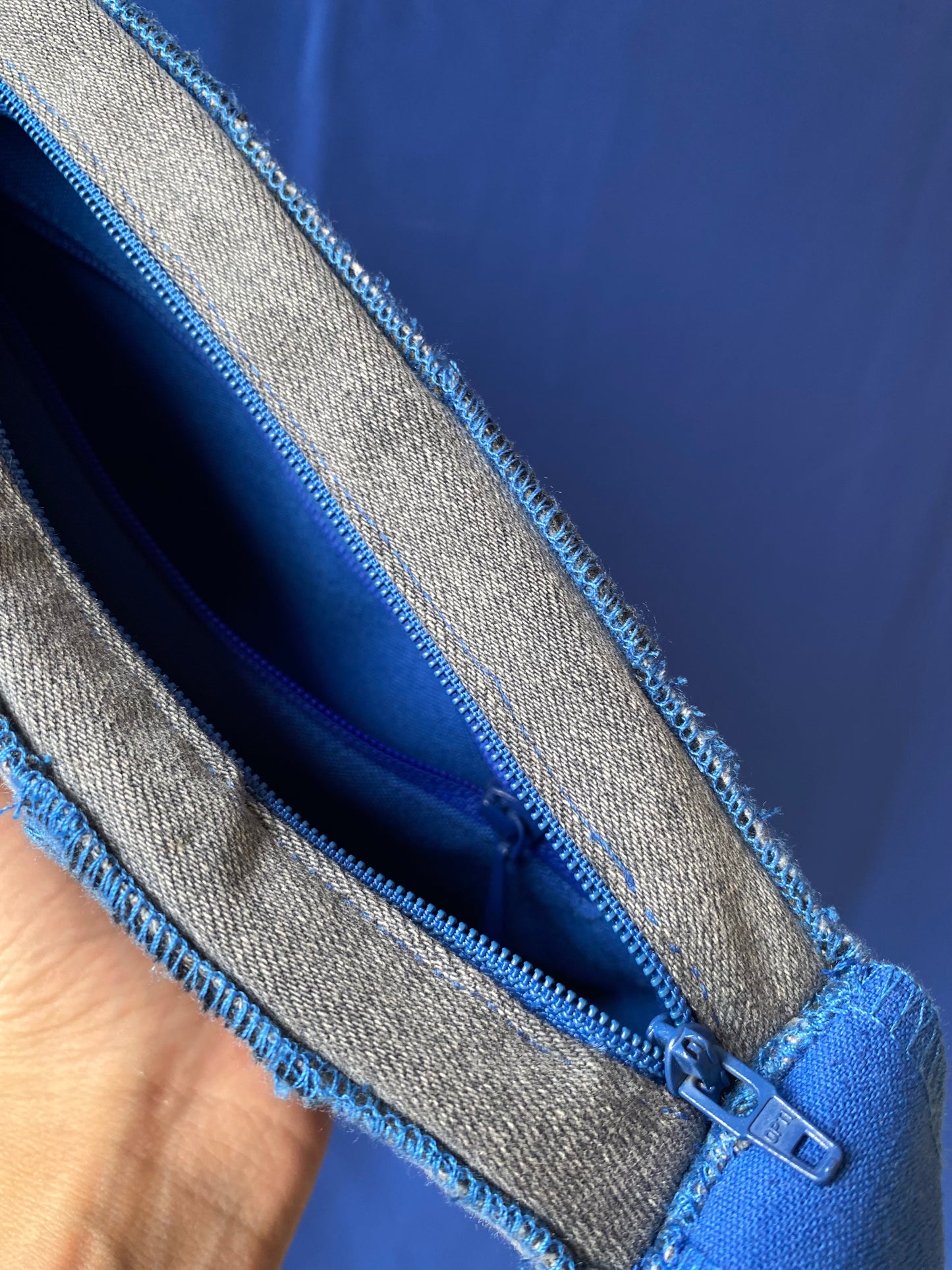 Handtas - BLAUW - Klein 2