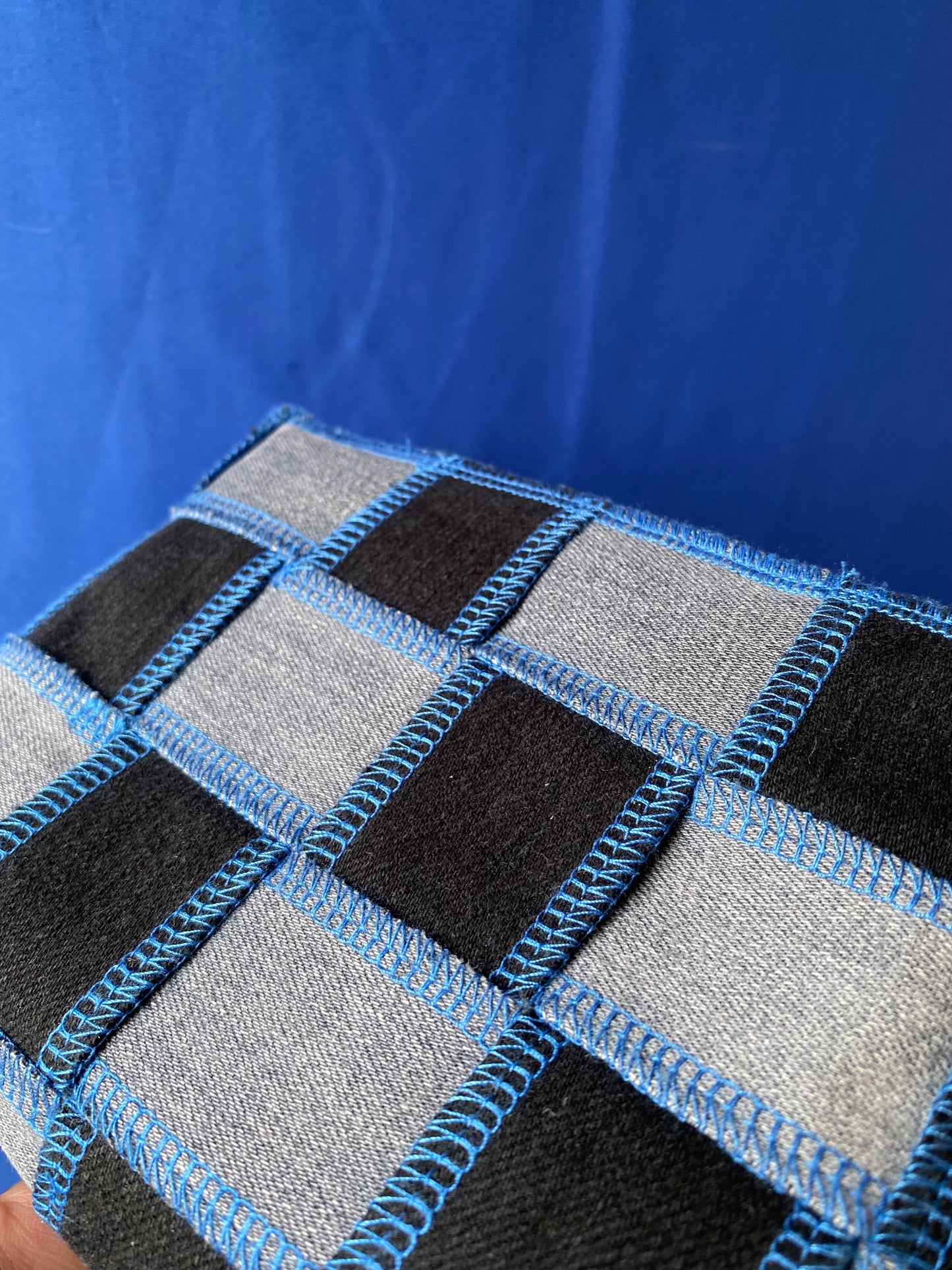 Handtas - BLAUW - Klein 2