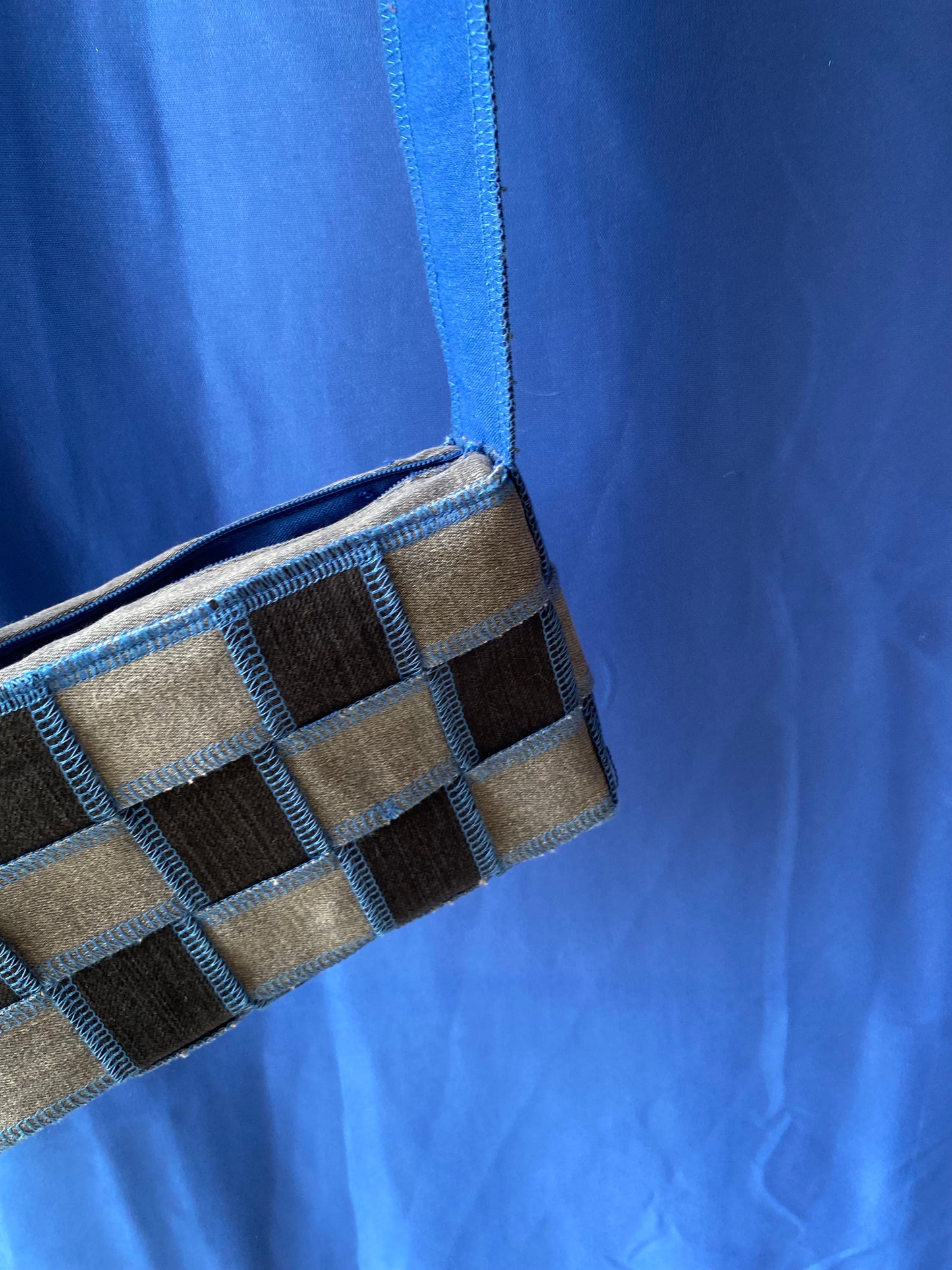 Handtas - BLAUW - Klein 2