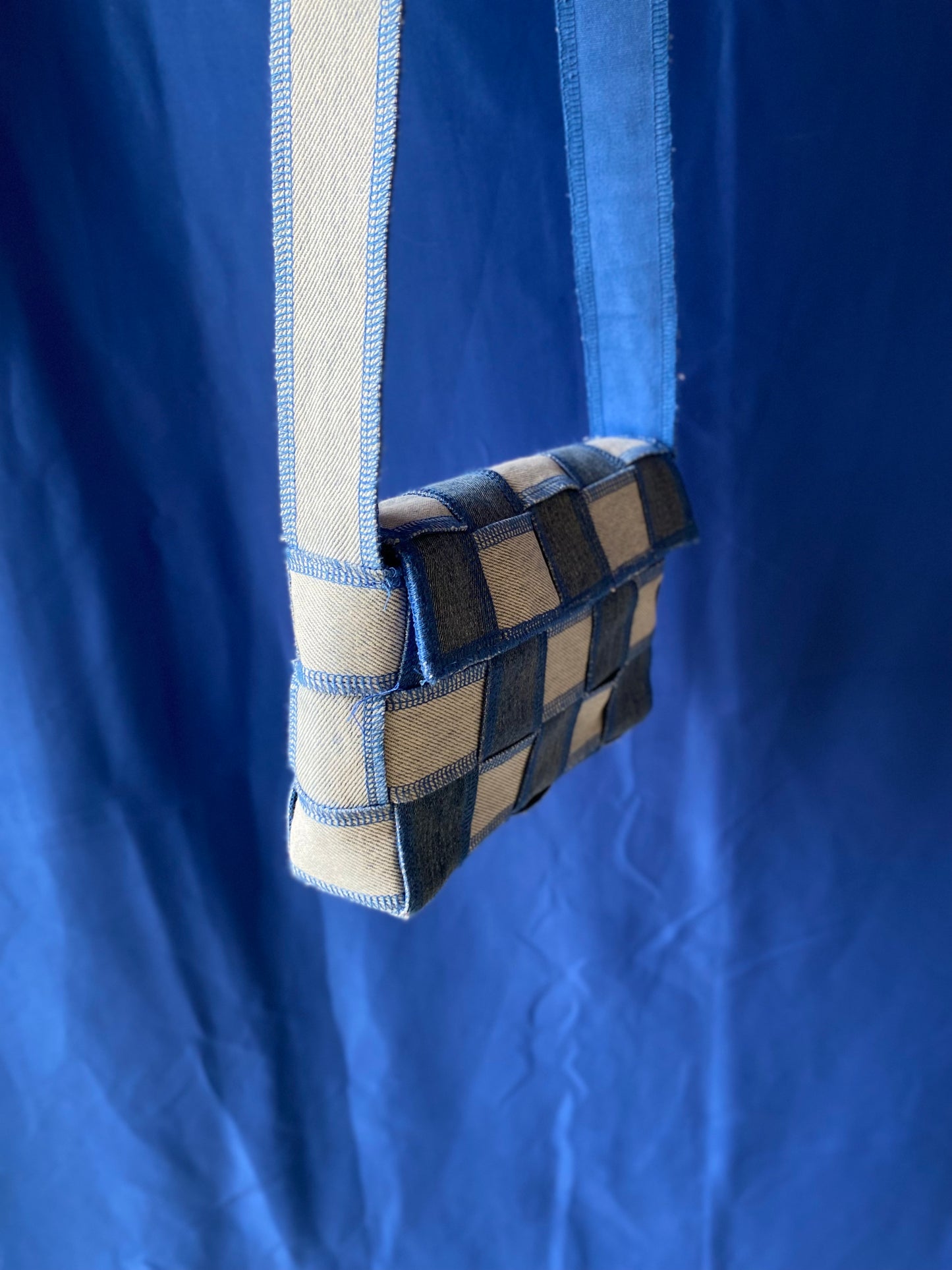 Handtas - BLAUW - Klein 1