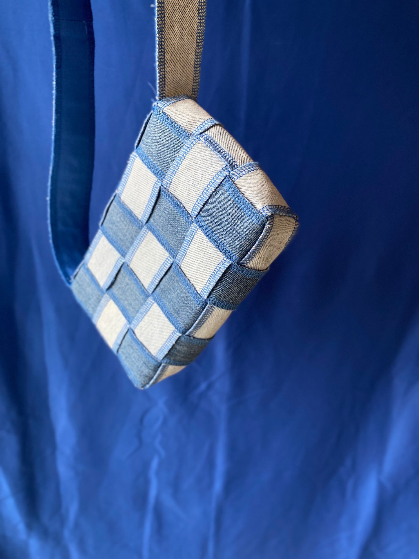 Handtas - BLAUW - Klein 1