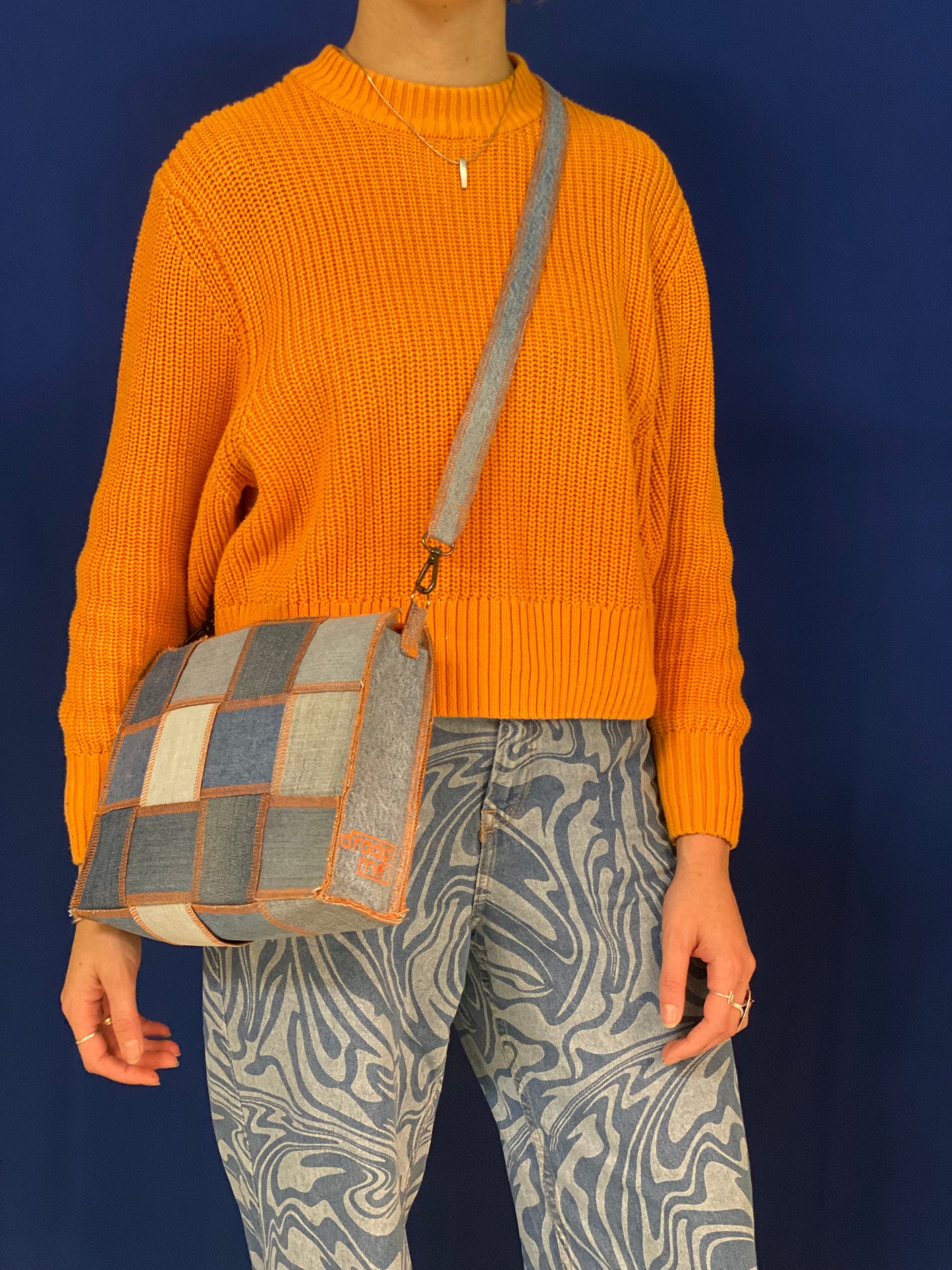 handtas - Oranje - Large