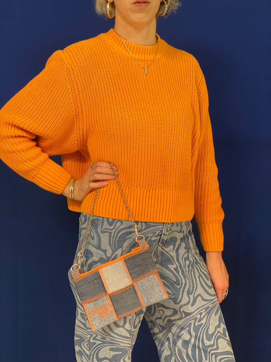 Handtas - Oranje - Small plat