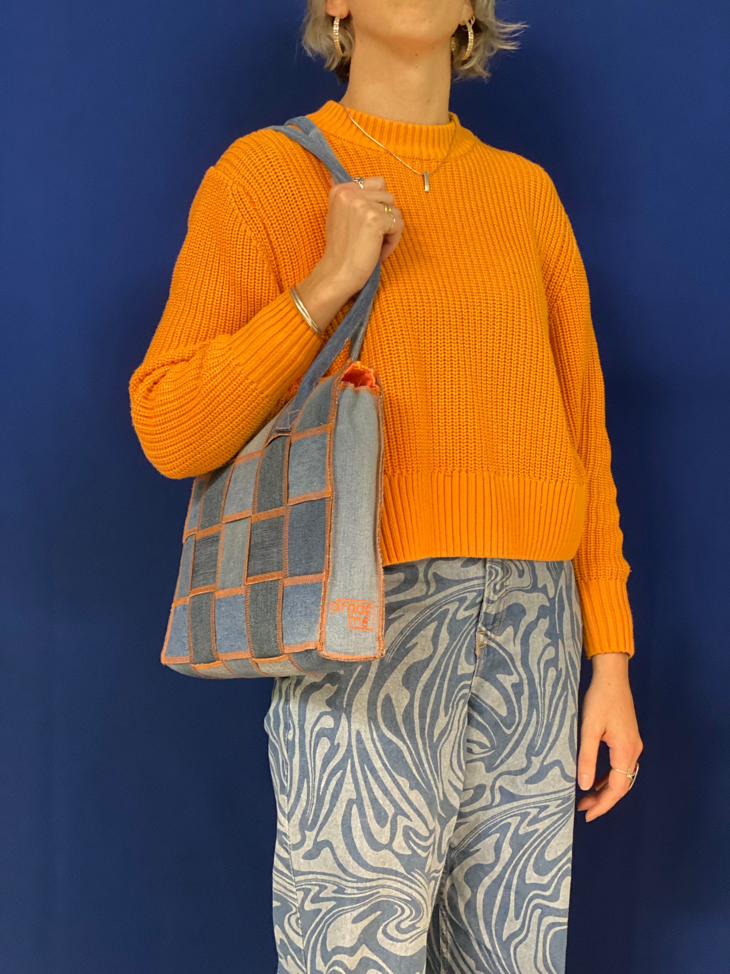 Handtas - Oranje - XL