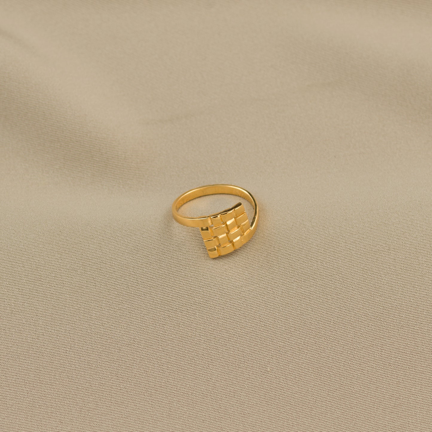 Juweel - Ring - Klein vierkant