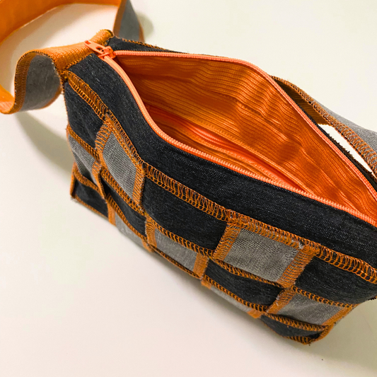 Handtas - ORANJE - Klein 1